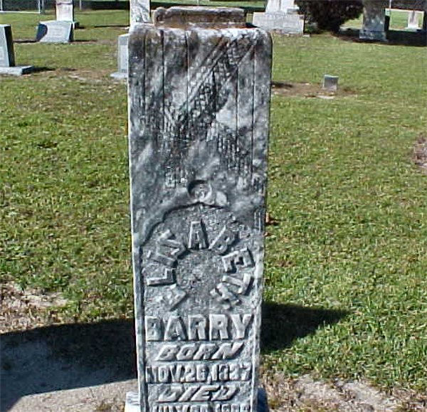Elizabeth Barry Gravestone Photo