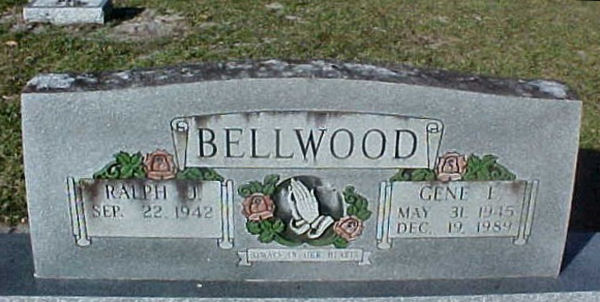 Ralph J. & Gene E. Bellwood Gravestone Photo