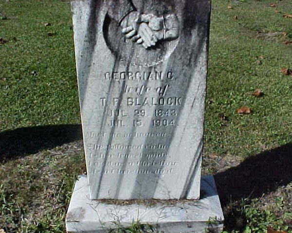 Georgian C. Blalock Gravestone Photo