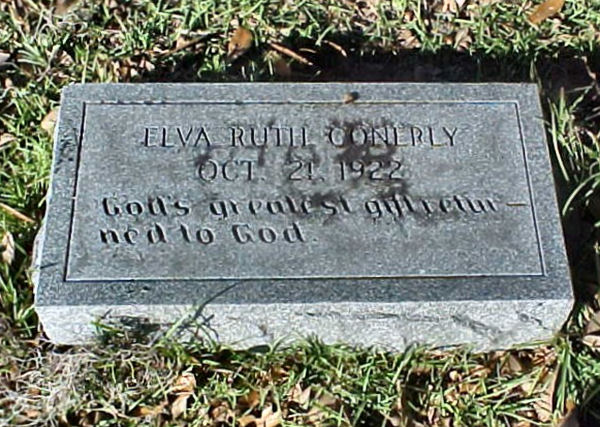 Elva  Ruth Conerly Gravestone Photo