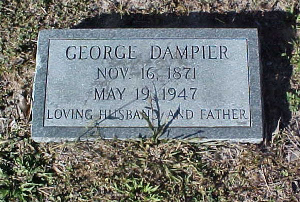 George Dampier Gravestone Photo