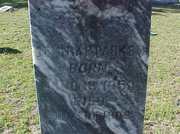 Cemira Parker Gravestone Photo