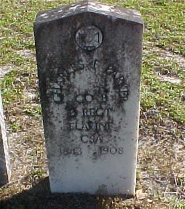 Charles Flowers Parker Gravestone Photo