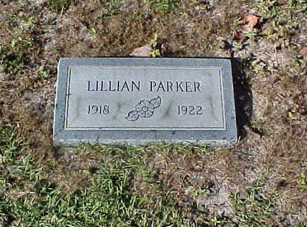 Lillian Parker Gravestone Photo