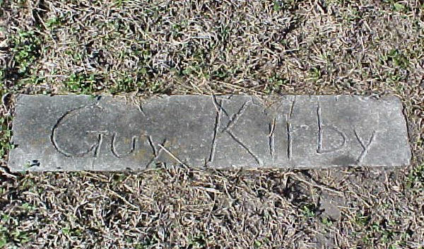 Guy Kirby Gravestone Photo