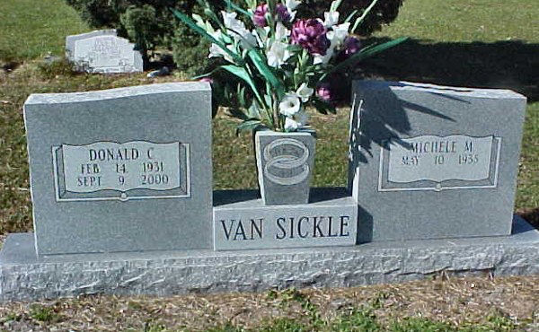 Conald C. & Michelle M. Van Sickle Gravestone Photo