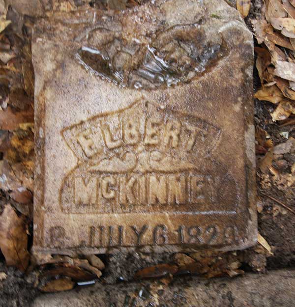 Elbert McKinney Gravestone Photo