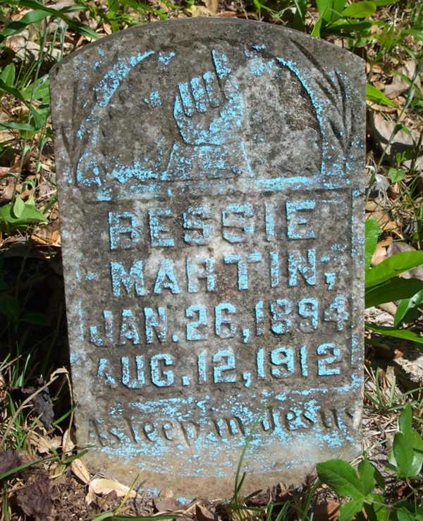 Bessie Martin Gravestone Photo