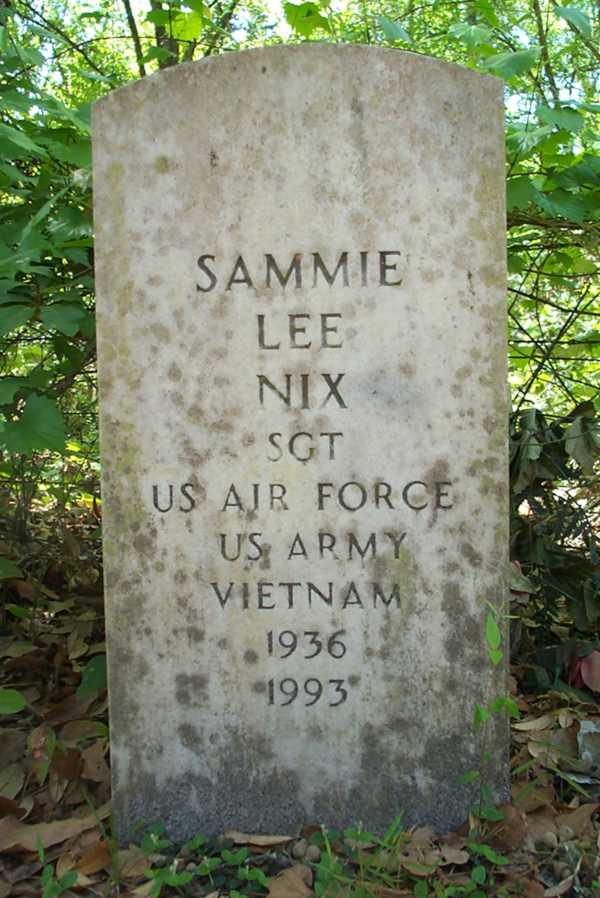 Sammie Lee Nix Gravestone Photo