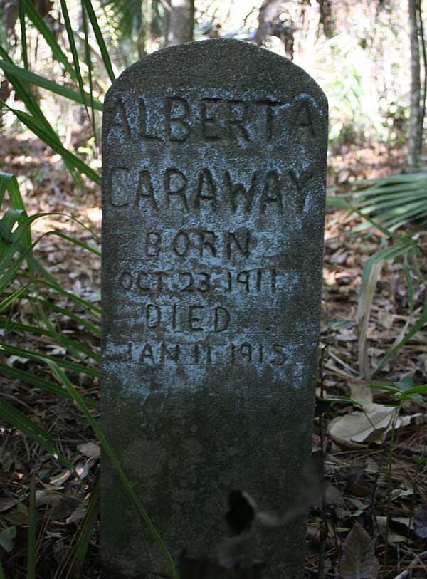 Alberta Caraway Gravestone Photo