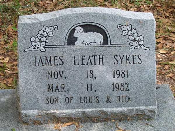 James Heath Sykes Gravestone Photo