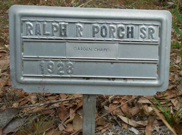 Ralph R. Porch Gravestone Photo