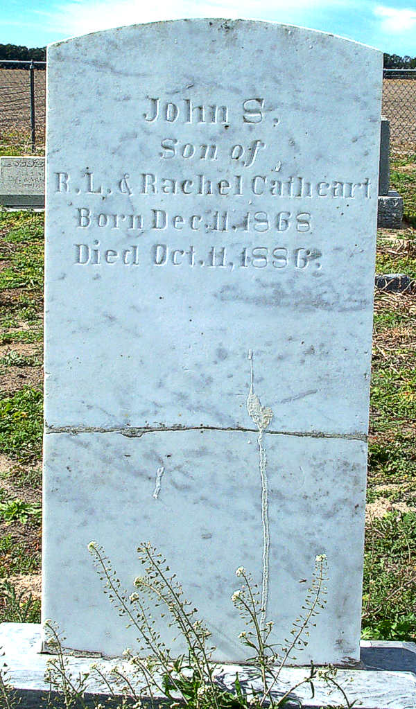 John S. Cathcart Gravestone Photo