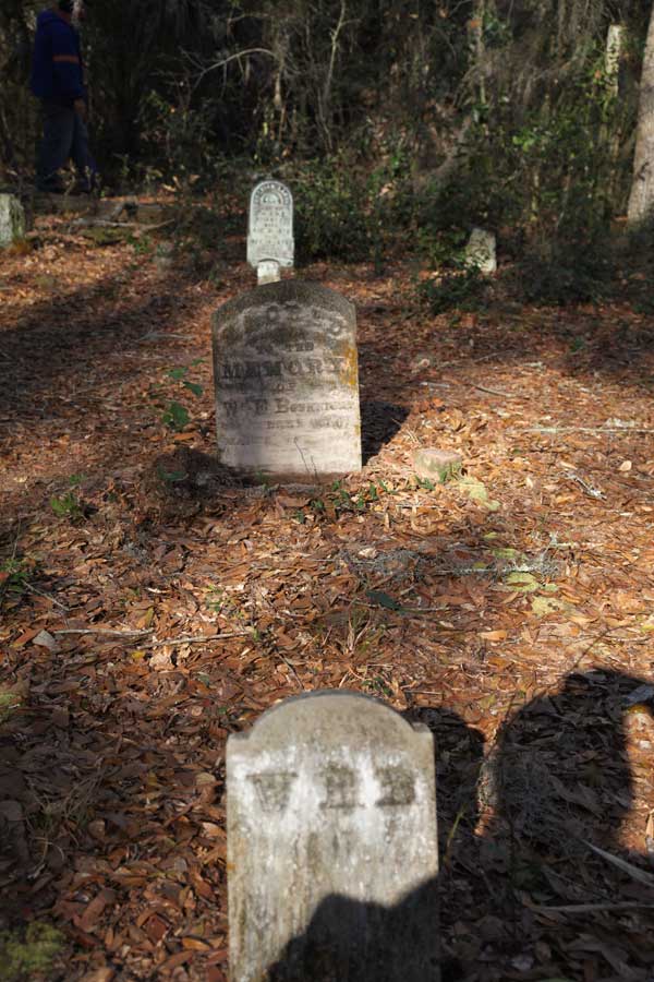  Wide Angle View Gravestone Photo