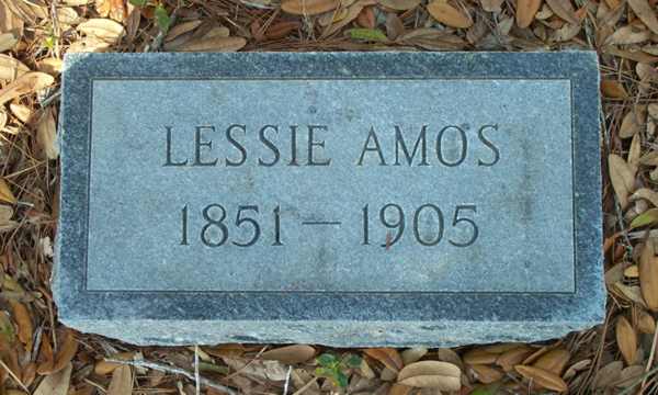 Lessie  Amos  Gravestone Photo