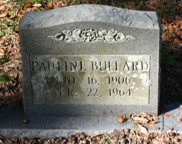 PAULINE BULLARD Gravestone Photo