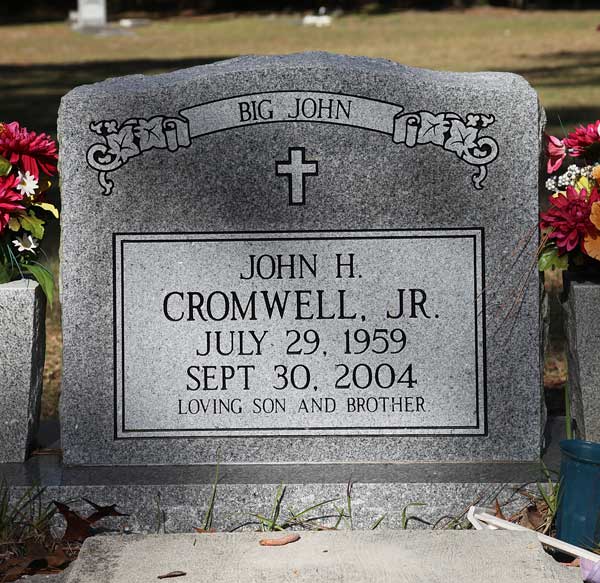 John H. Cromwell Gravestone Photo