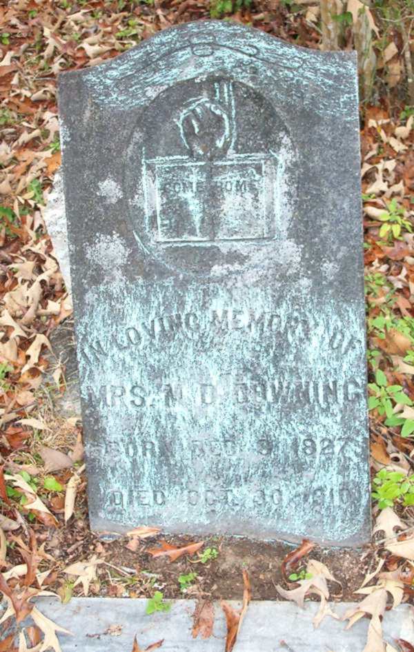 M.D. Downing Gravestone Photo