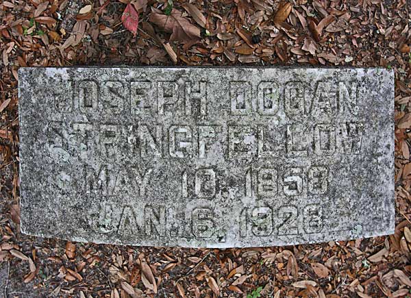 Joseph Dogan Stringfellow Gravestone Photo