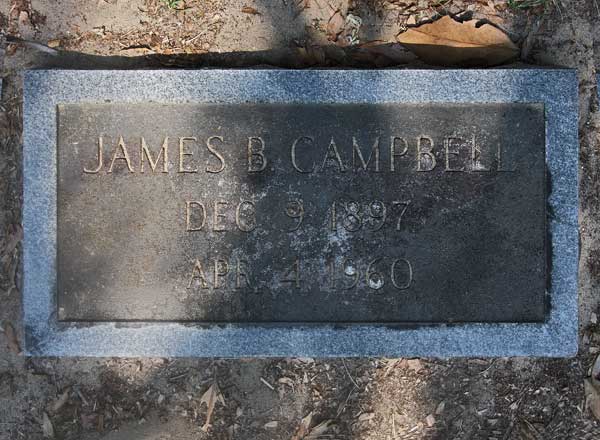 James B. Campbell Gravestone Photo