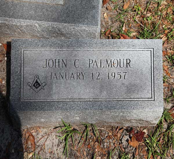 John C. Palmour Gravestone Photo