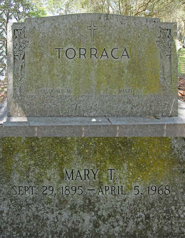 Mary T. Torraca Gravestone Photo