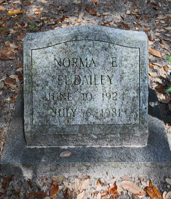 Norma E. Eudailey Gravestone Photo