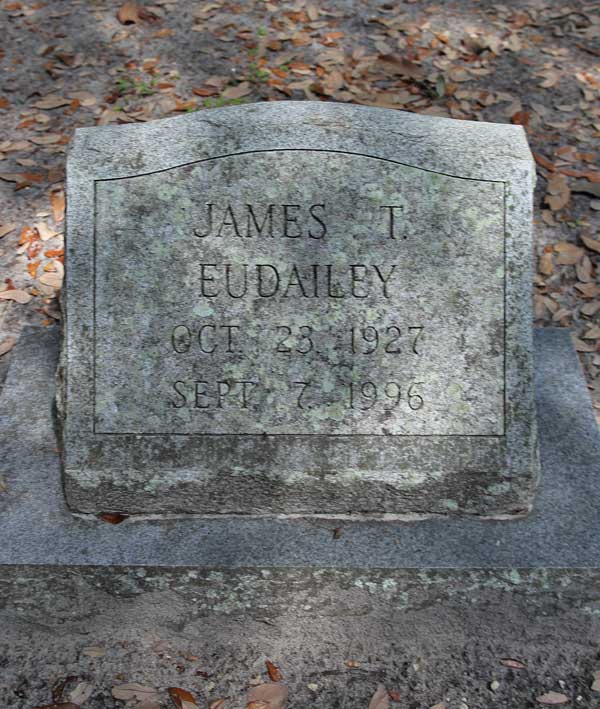 James T. Eudailey Gravestone Photo