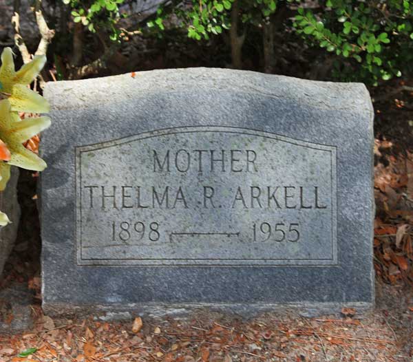 Thelma R. Arkell Gravestone Photo
