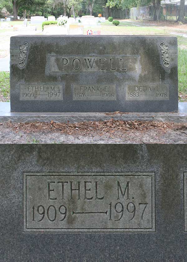 Ethel M. Powell Gravestone Photo