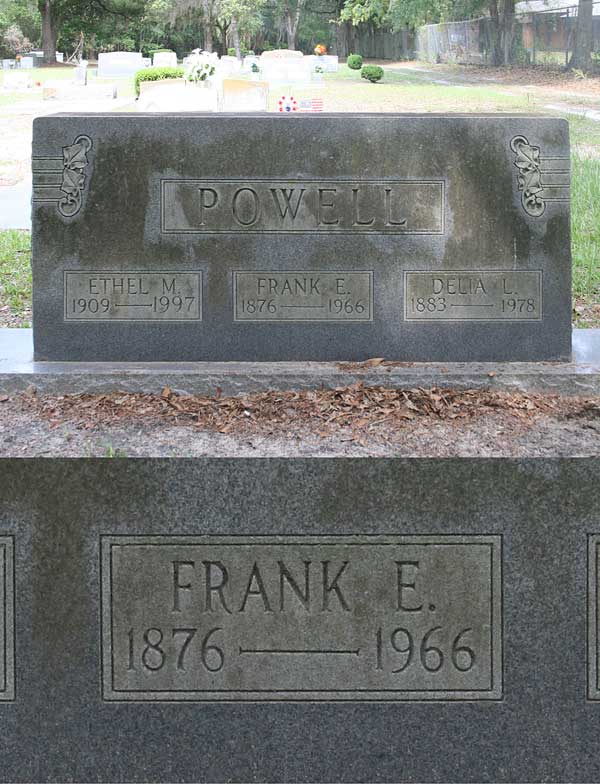 Frank E. Powell Gravestone Photo