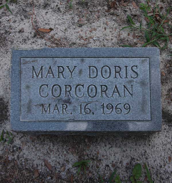Mary Doris Corcoran Gravestone Photo