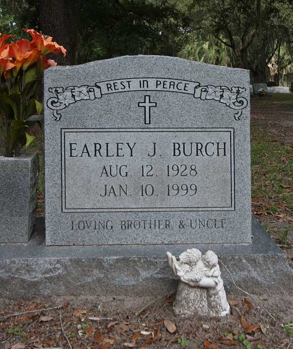 Earley J. Burch Gravestone Photo
