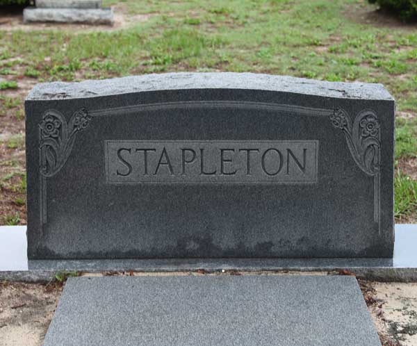  Stapleton family Gravestone Photo