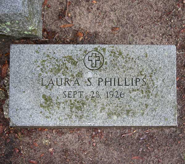 Laura S. Phillips Gravestone Photo
