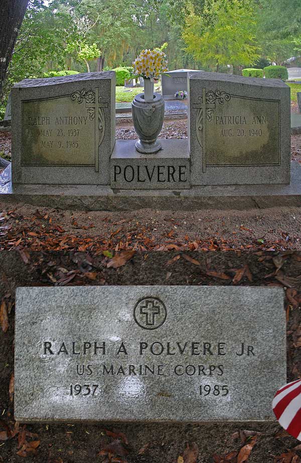 Ralph Anthony & Patricia Ann Polvere Gravestone Photo