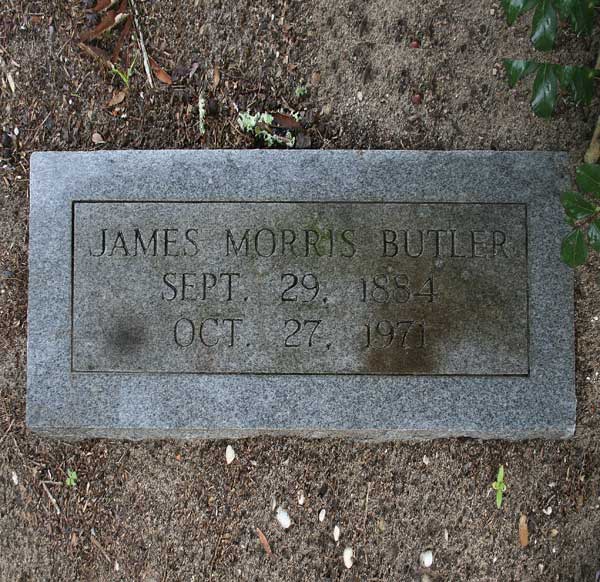 James Morris Butler Gravestone Photo