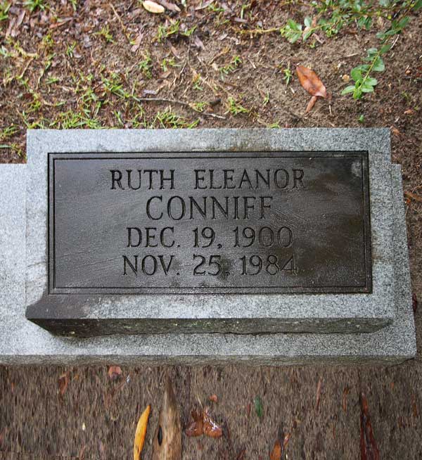 Ruth Eleanor Conniff Gravestone Photo