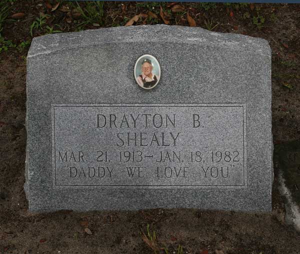 Drayton B. Shealy Gravestone Photo