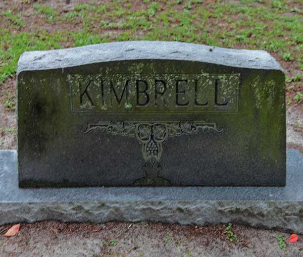  Kimbrell family Gravestone Photo
