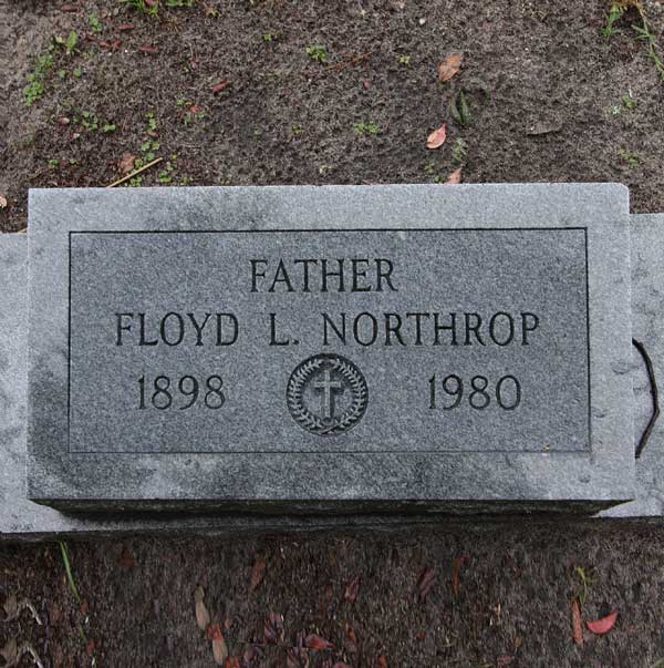 Floyd L. Northrop Gravestone Photo