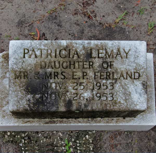 Patricia Lemay Ferland Gravestone Photo