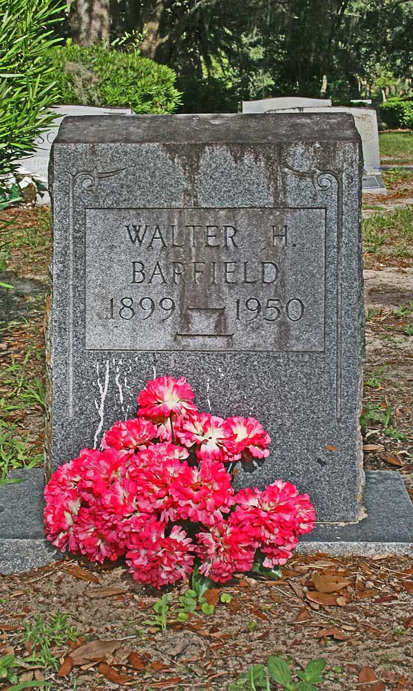 Walter H. Barfield Gravestone Photo