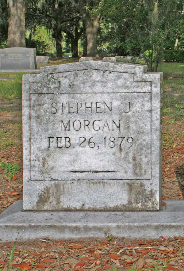 Stephen J. Morgan Gravestone Photo