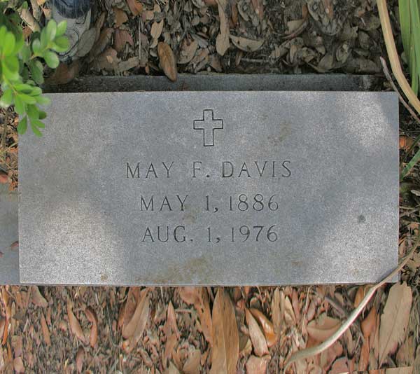 May F. Davis Gravestone Photo