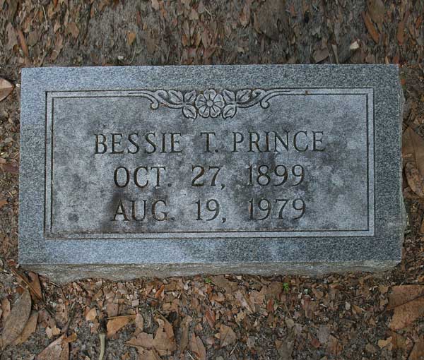 Bessie T. Prince Gravestone Photo