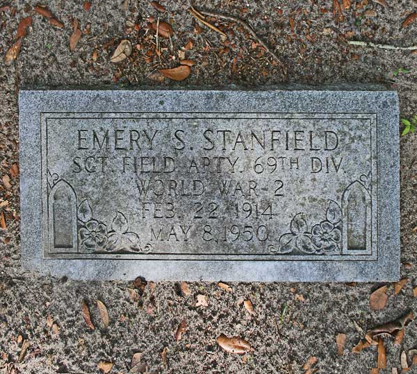 Emery S. Stanfield Gravestone Photo