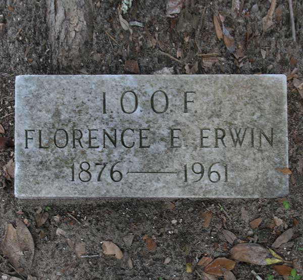 Florence E. Erwin Gravestone Photo
