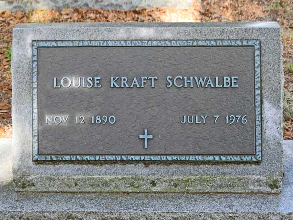 Louise Kraft Schwalbe Gravestone Photo