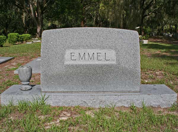  Emmel family Gravestone Photo
